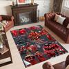 Liverpool Anpassbarer Name Bodenmatte Büro Teppich Design zum Dekorieren Zimmer Foyer Flur Spielzimmer Rutschfester Teppich Büro Heimdekor