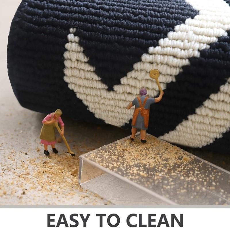 Inyahome Moroccan Indoor Door Mat Non-Slip Doormat for Entrance Dirt Resist Inside Door Rug Durable Entryway Floor Carpettio