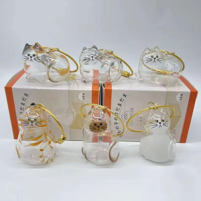 New In Stock Transparent Cat Hair Storage Box Hanging Decoration Blind Box Cat Hair Storage Capsule Desktop Decor Holiday Gifts