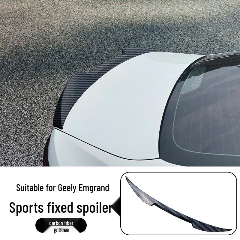 Geely Emgrand Rear Spoiler: Easy No-Drill Installation, Sports Upgrade Wing