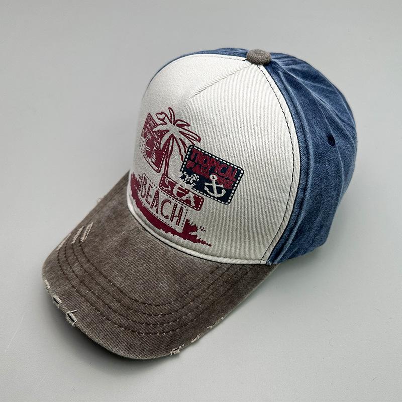 Simple simbolo stella a cinque punte Ricamo all'aperto berretto da baseball Traspirabilità estiva Berretto in rete hip hop cappello da camionista