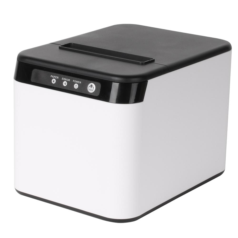 80 мм чековый принтер ESCPOS Термопринтер Настольный прямая печать USB+LAN соединение Высокая W-UK