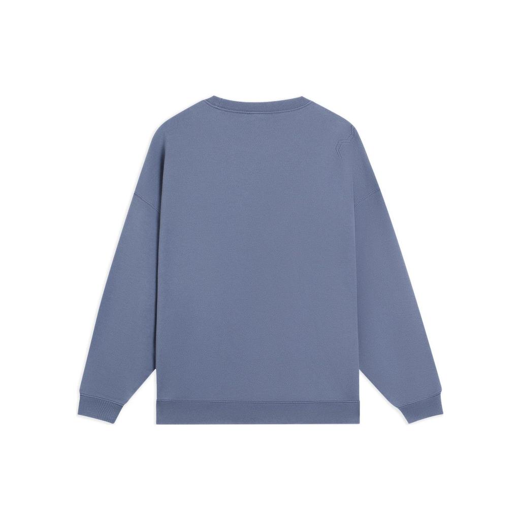 Li Ning Sweatshirt Fall Unisex Bright Blue AWDSC99-4