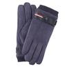 Thickened Velvet Gloves In Autumn and Winter Men's Suede Touch Screen Outdoor Takeaway Cycling Running