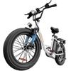 Bicicleta eléctrica de ciudad URLIFE E20 motor de 500W batería de 48V 13Ah neumáticos de 20x3 pulgadas motor en el buje trasero