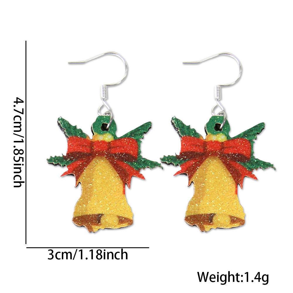 Unique Holiday Earrings Collection Including Cartoon Style Snowman And Rudolph Designs
