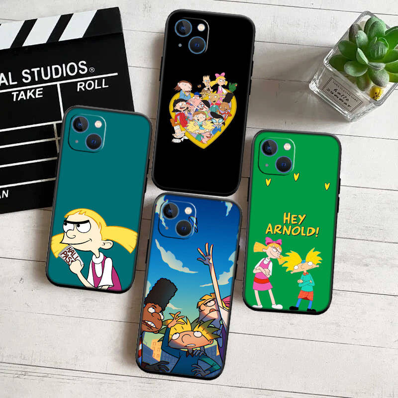 MH142 Special Hey Arnold Phone Shell for Samsung S20 S21 S22 S23 S24 FE Ultra Plus Lite S21S A55 A07 A17 F06 F16 M06 M16 M56 A36 A37 A57