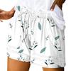 Women's Casual Summer Elastic Beach Shorts Print Casual Shorts