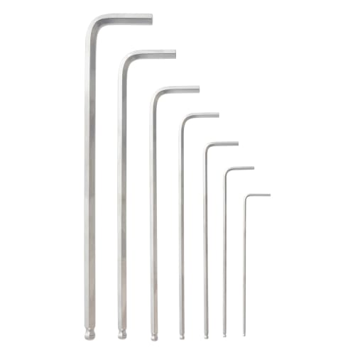 TONE Long Ball Point L Type Wrench Set BL700 Contents: 7 items