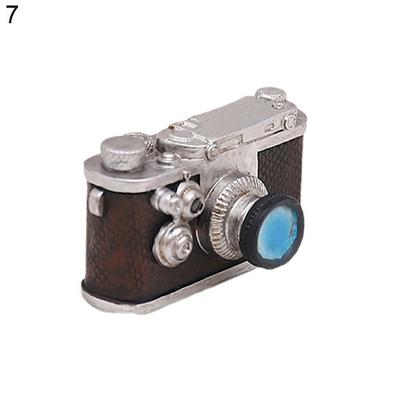 Retro Mini Figuren Display Form Harz Telefon Kamera Schreibmaschine Home Ornament