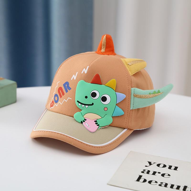 Baby Sonnenhut Frühling Sommer Kinder Sonnenhut Kinder Dreidimensionaler Dinosaurier Mütze Niedlich Super Niedlich Babyhut Mode