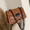 Rivet Chain Brand PU Leather Crossbody Bags For Women Hit Simple Fashion Shoulder Bag Lady Luxury Small Handbags