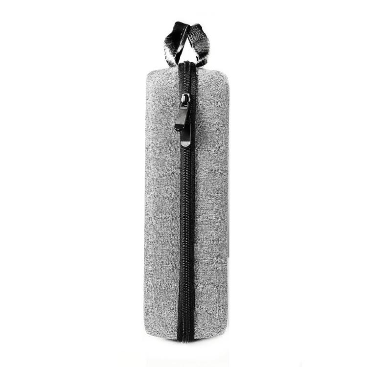 Hard EVA Storage Bag with Secure Fix Belt for Mini Router Shockproof Organiser Case Box Travel Handbag Gray