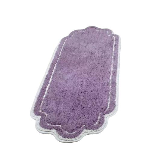 Bathroom Rug Soft Absorbent Plush Floor Mat Anti-Slip Bath Rug Quick Dry Machine Washable Long Mat for Bathroom Tub Sink Toilet