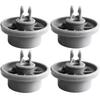 Accessories Dishwasher Wheels For Neff Lower Basket Plastic