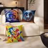 Anime S-Sonics H-Hedgehoges Pillow Gift Home Office Decoration Pillow Bedroom Sofa Car Cushion Coverpillow Case