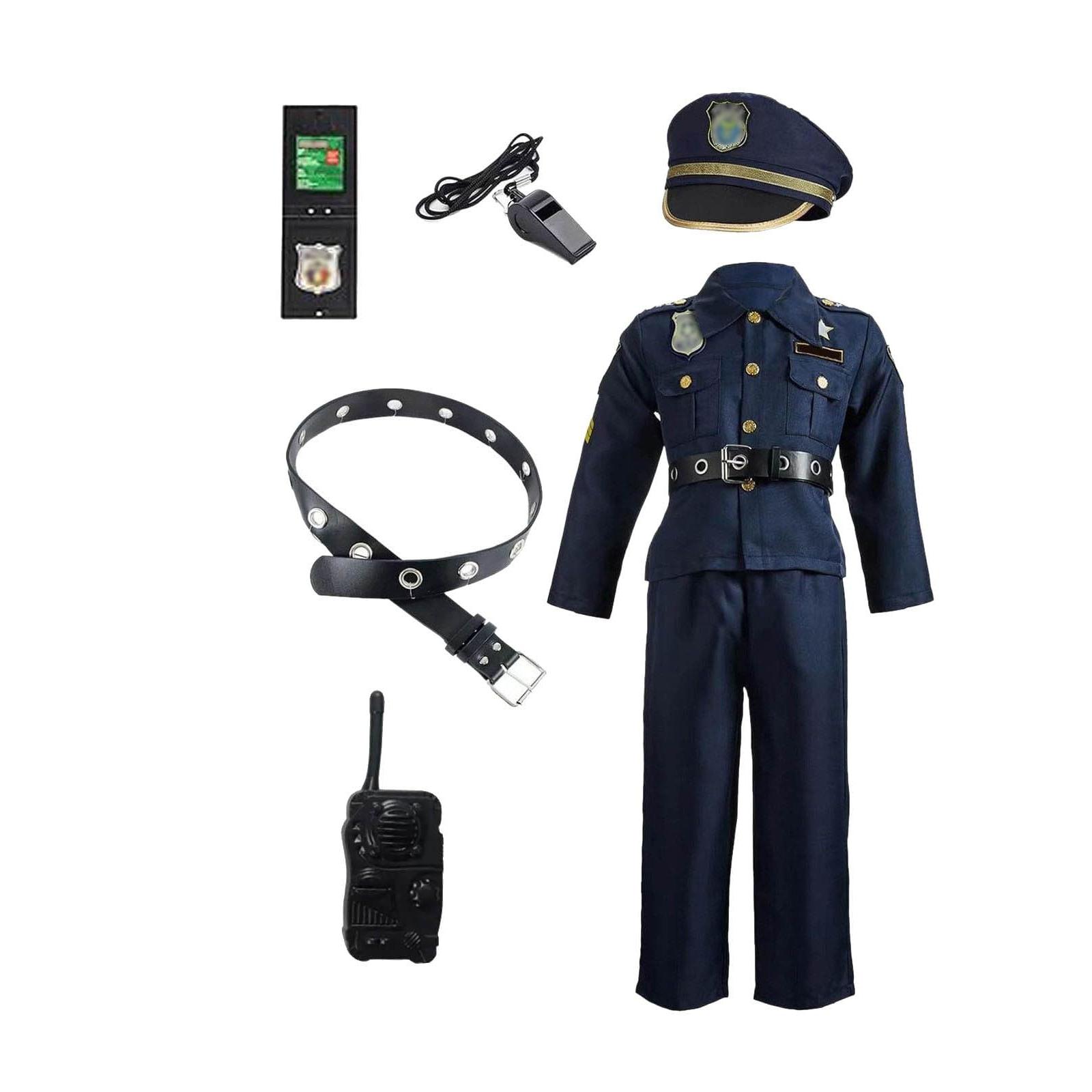 Children s Set Cosplay Makeup Party Cosplay Performance Costume 100 чёрный