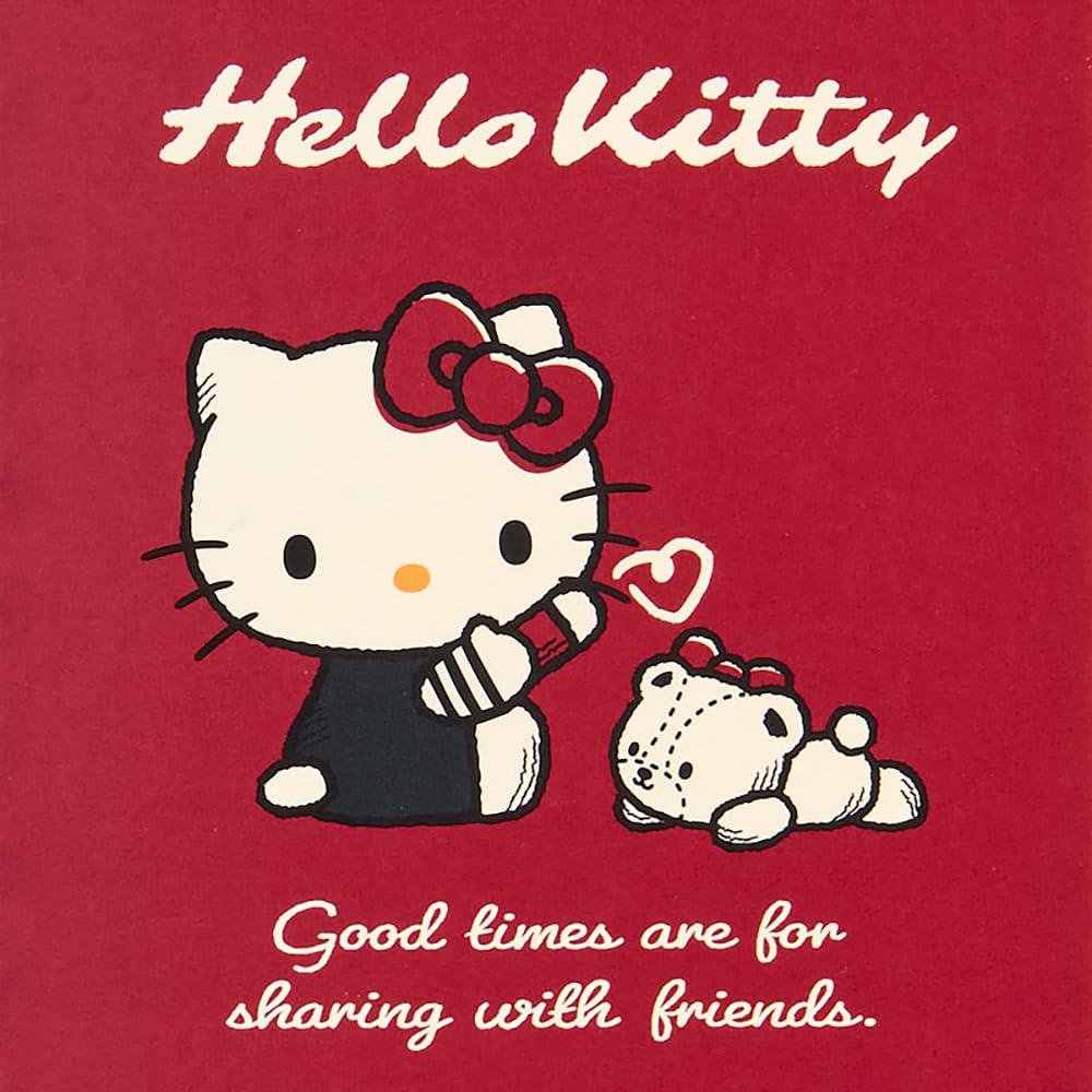 Sanrio Hello Kitty B7 Ring x 10 x Charakter 091529 Notizbuch, 12,8 x 1,5 cm, Design,