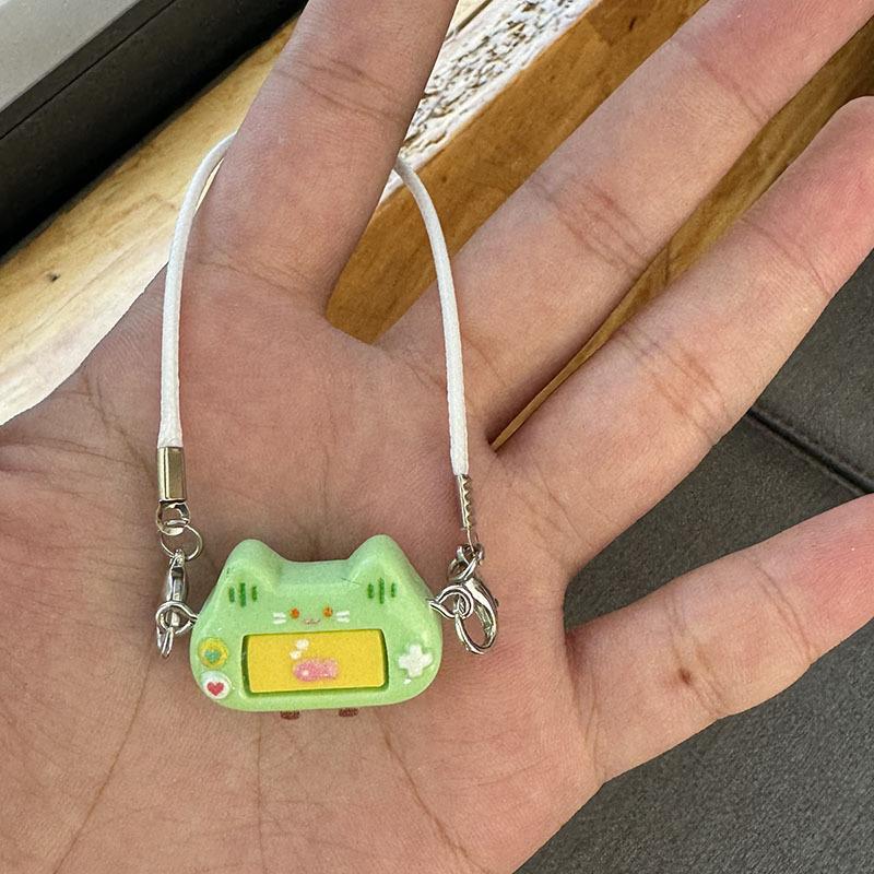 Creative Mini Simulation Games Console Pendant Cartoon Dress Up Toy Dollhouse Decoration Accessories For Doll Neck Ornament