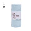 2mm Hollow Pure Cotton Scarf & Bag Yarn for DIY Crochet and Handwoven Projects