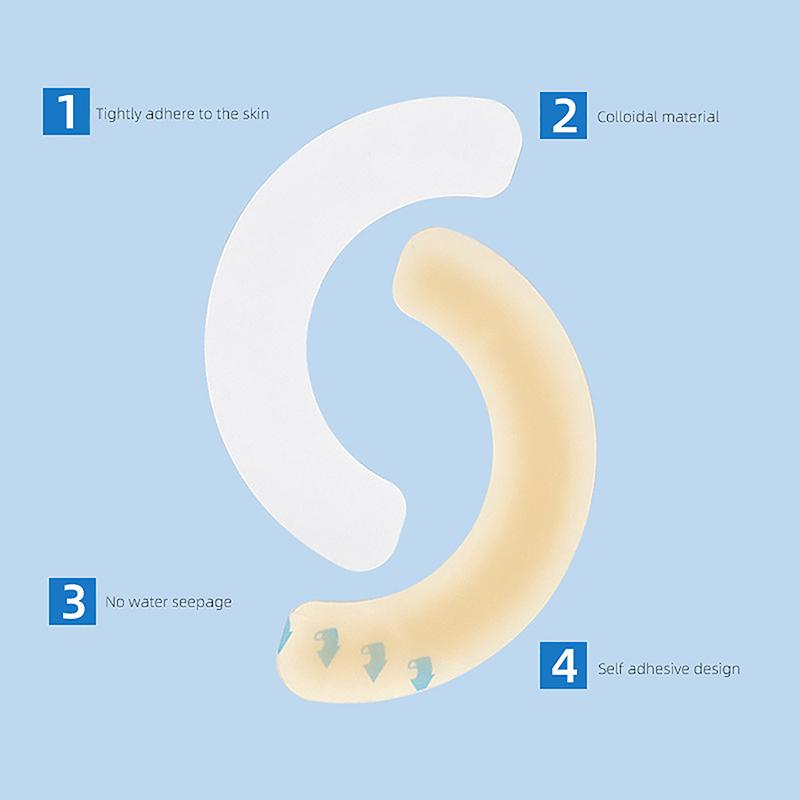 1Pcs Hydrocolloid Elastic Ostomy Barrier Strips Colostomy Bag Waterproof Leak Skin Adhesive Ostomy Barrier Tape