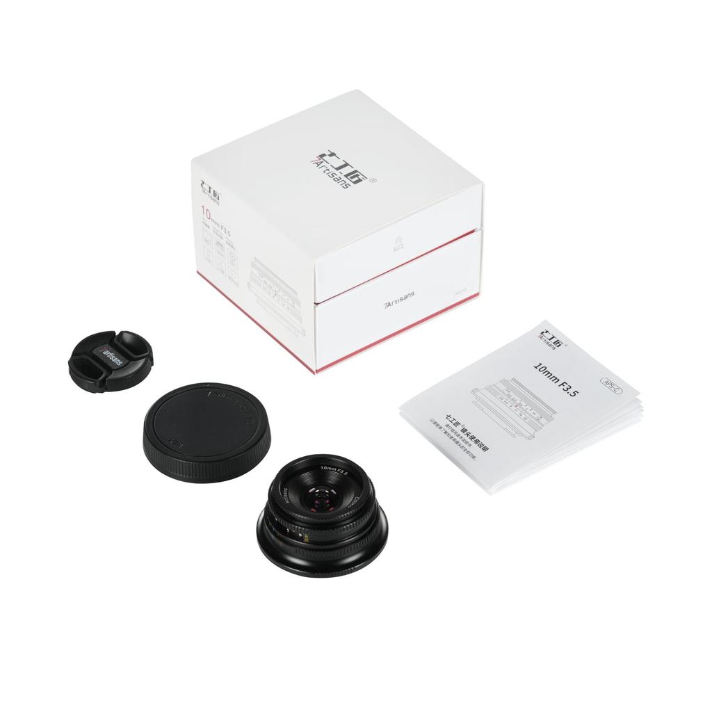 7artisans 10mm Micro Four Thirds Mount Camera Manual Single Ultra Wide Distortion Minimum Focus Distance of Compact and Suitable for Night and