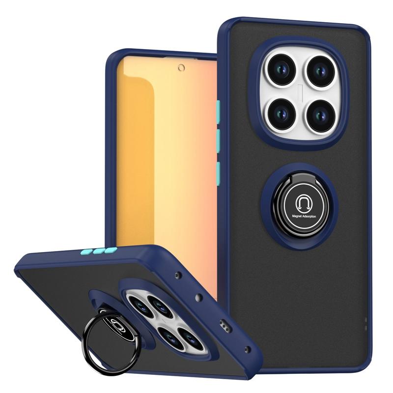 Armor Matt Hülle Für Xiaomi 15 Ultra Redmi Note 14 Pro 5G 14C Auto Magnetischer Ring Halter Abdeckung Für Redmi Note 14 Pro Plus Funda
