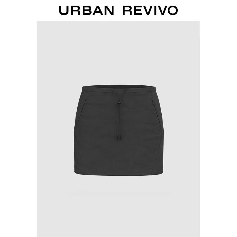 UR Women s High-Waist Drawstring Mini Skirt S