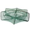 Foldable Fishing Net   6 Hole Fishing Net Shrimp Cage Trap Minnow Crab Baits Mesh Trap Net