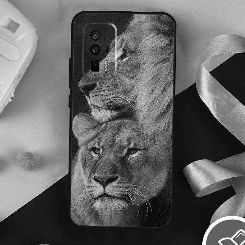 Leopard Tiger Lion Animal Case For Xiaomi 13 14 Ultra 11T 12T 13T Pro 12 Lite POCO X6 Pro F5 M6 X5 X3 F3 M5s F6 Cover
