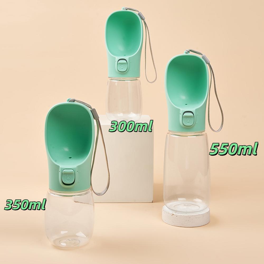 Tragbare Hunde-Wasserflasche für kleine große Hunde Haustiere Outdoor Spaziergang Auslaufsicher Reise Wasserspender Chihuahua Labrador Zubehör