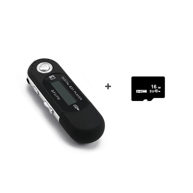 Portable Digital MP3 Player Music Player Digital LCD Screen FM Radio USB Stick