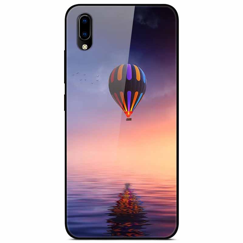 Für vivo V17 Hüllen V17 Pro Gehärtetes Glas Harte Rückseite Für Vivo V15 Pro Handyhülle Coque Für Vivo X50 Pro Lite Hülle X 50Lite