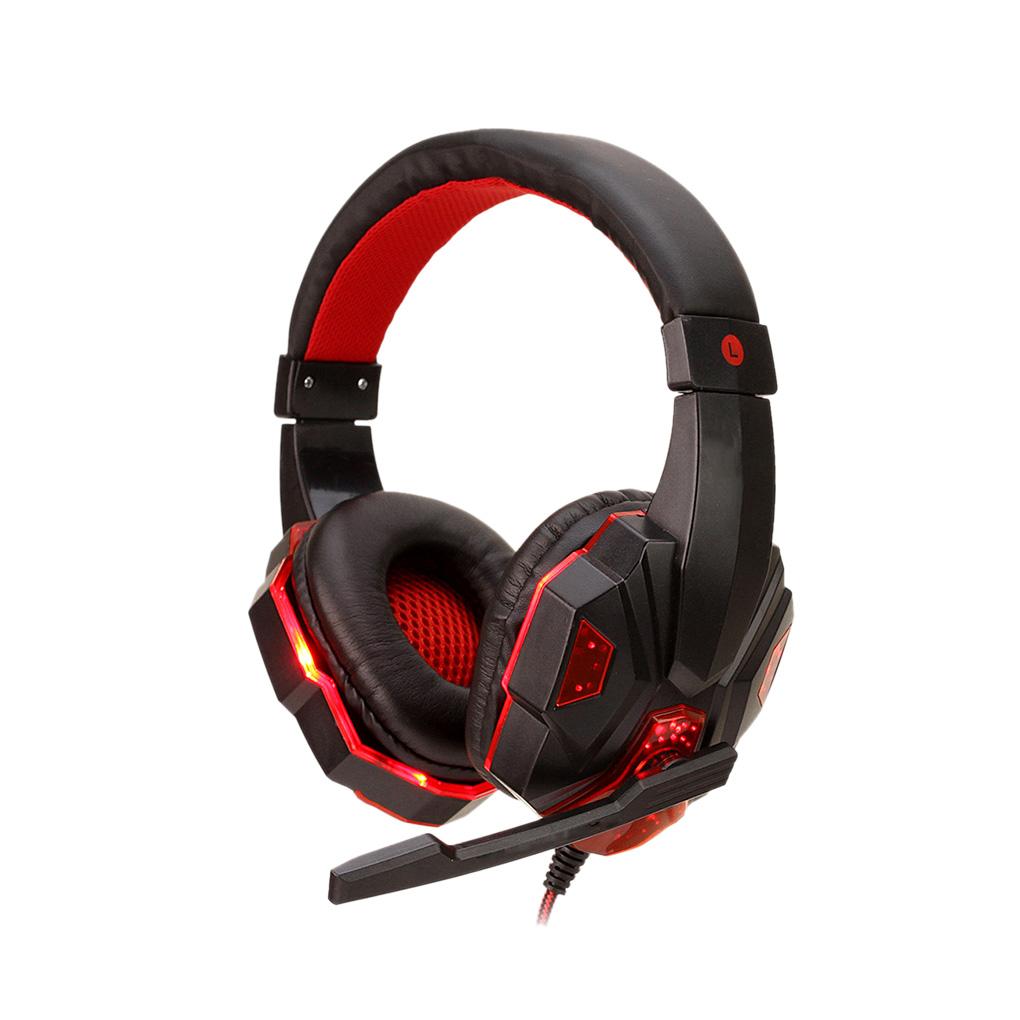 Gaming Headphone Computer Game Console Stereo Surround Sound 3 .5mm Wired