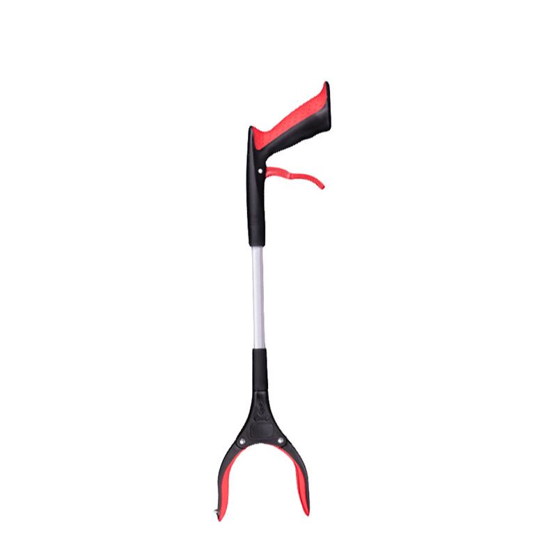 Foldable Long-Handled Aluminum Trash Picker for School Children