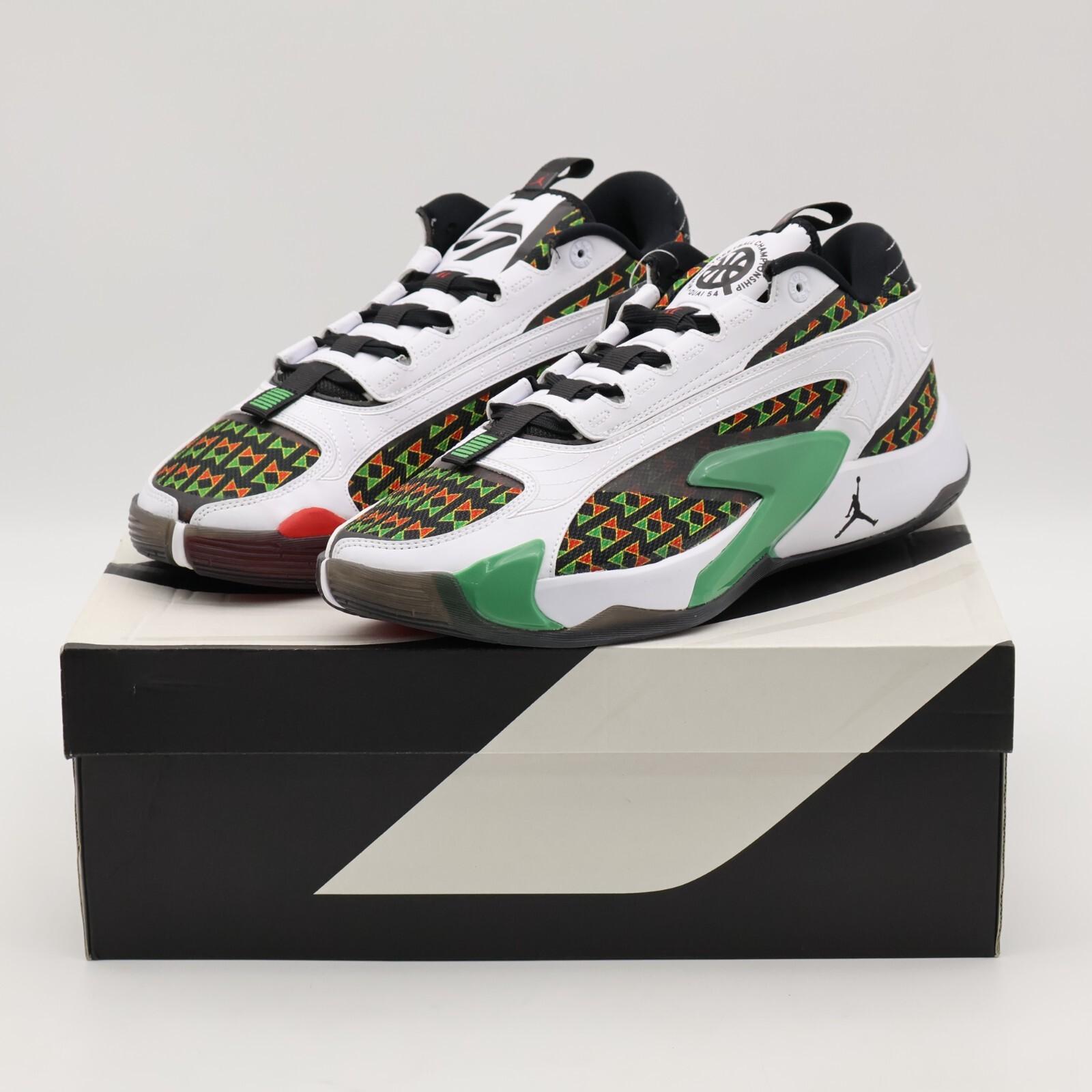 FQ1153-100 / FQ1154-100 Nike Jordan Luka 2 Quai 54 Белый Университетский Красный (Мужской) 9