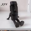 Creative Desktop Sculpture 3D Printed Moai Statue Action Figure, Movable Joints Articulated Easter Island Play Decoration Rock Sculpture, Mini