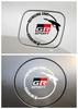 HARRIER Tank Cover Sticker Fuel Lid Car Fuel Outlet Decal Universal Heat Resistant Fashion 1 Piece (White, Harrier HARRIER)