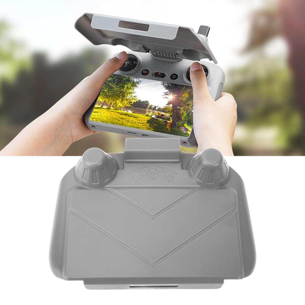 Sun Hood Sunshade Controller Cover Dark Grey PC Vent Hole Foldable Light Weight Drone Accessory for Mini 4 Pro Air 3 RC 2