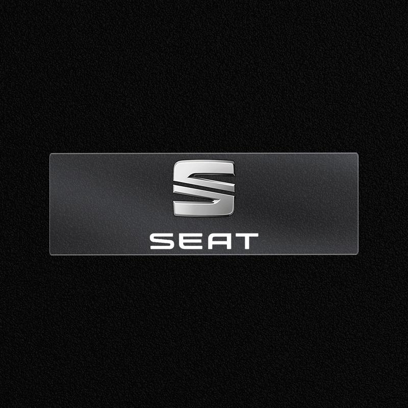 

Новая наклейка на интерьер автомобиля Наклейки на центральную консоль Эмблема Значок для SEAT Leon FR 5 6 MII Altea 5F Ibiza Toledo Cordoba Alhambra MK3 1pcs