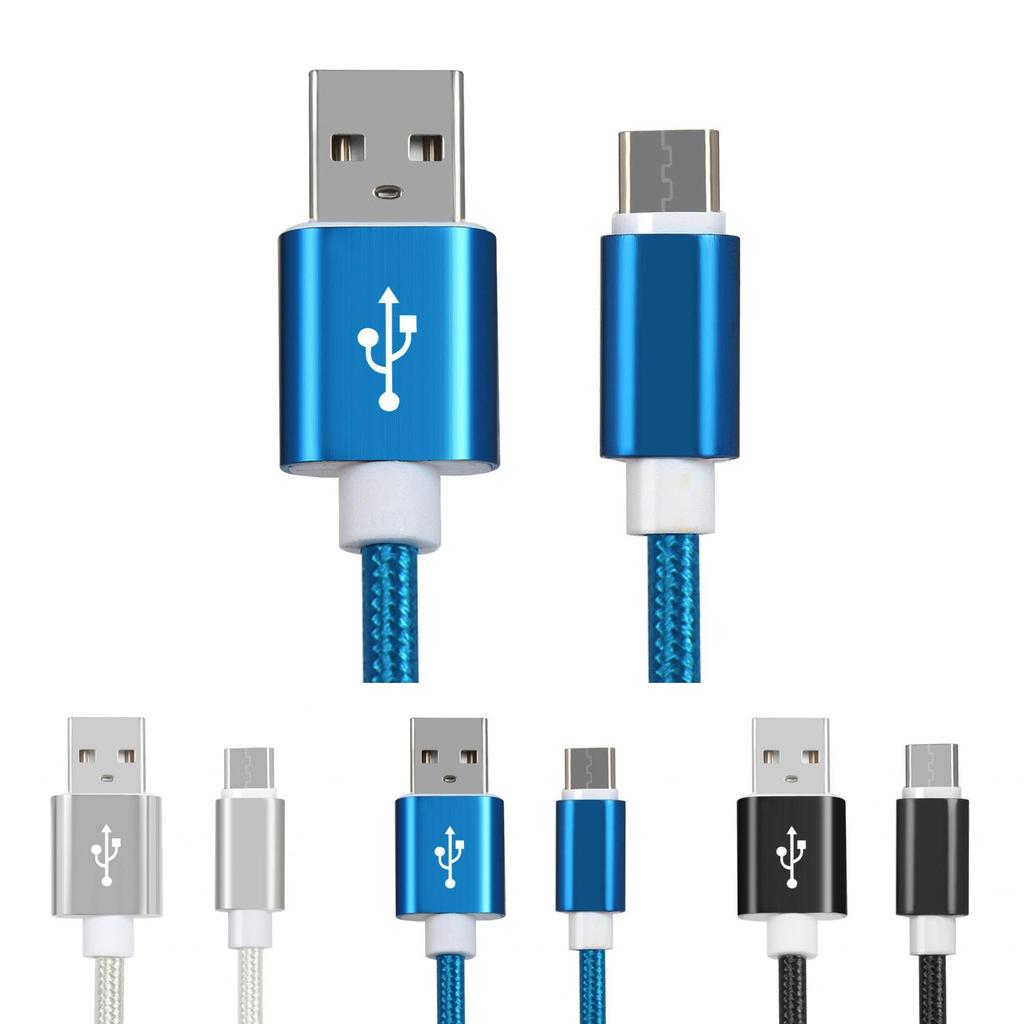 Durable And Stylish Nylon Strong Braided Rope Usb-c Type-c 3.1 Data Sync Charging Cable Cord