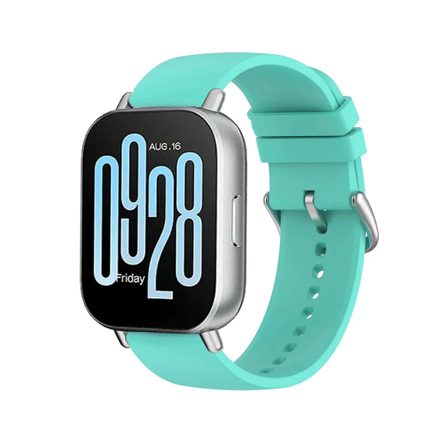 

22 мм спортивный силиконовый ремешок для Redmi Watch 5 Active браслет для Xiaomi Redmi Watch 3 Active 3 Lite аксессуары для браслета For Watch 3 Lite синий