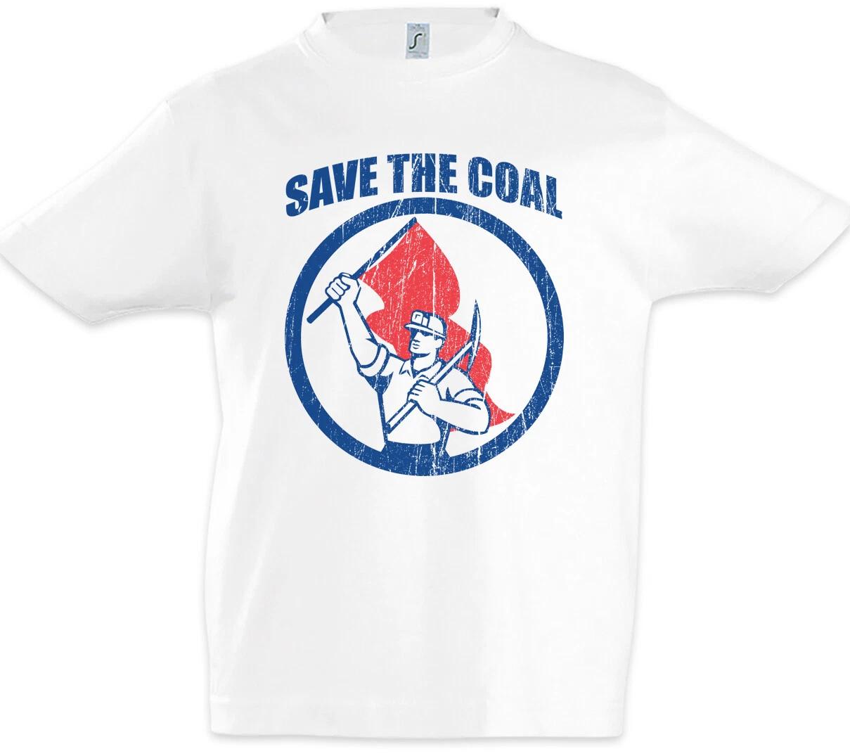 Save The Coal Kids Boys T-Shirt Miner Buddy Miner Miner- 100
