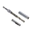 Door and window hinge hole opener for woodworking hexagonal drill bit positioning irregular drilling tool set
