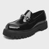2025 Slip-On Loafers: Height-Boosting Large Size Shoes for Teenagers and Men