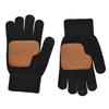 Harvey Makin Layers Hat and Gloves Gift Set - Black