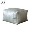 Bestickter Handwerks Quadratischer Kissenbezug Marokkanisches Leder Meditationskissen Futon Ungefüllt Nordischer Stil Zuhause Boden Tatami-Matte