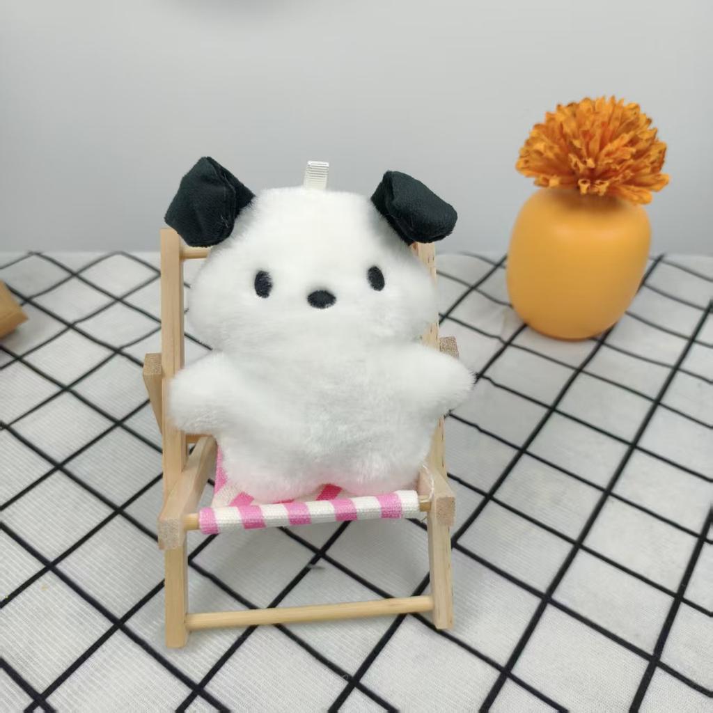 Cute Pacchard Doll Plush Pendant High-Pretty In School Bag Cartoon Doll Keychain Clothes Bag Accessories