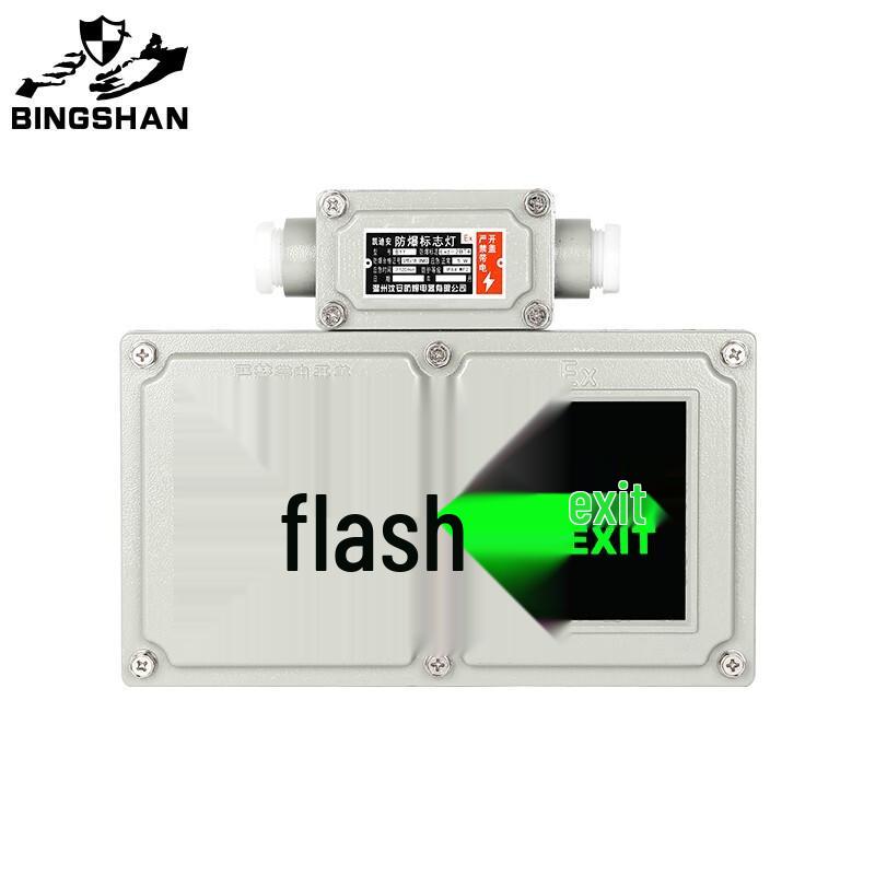 Bing Shan Explosion-Proof Dual-Head LED Emergency Exit Sign Light