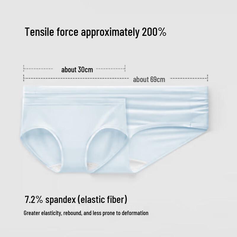 JOAE Super Soft Modal Antibacterial Seamless Mid-Rise Women's Briefs